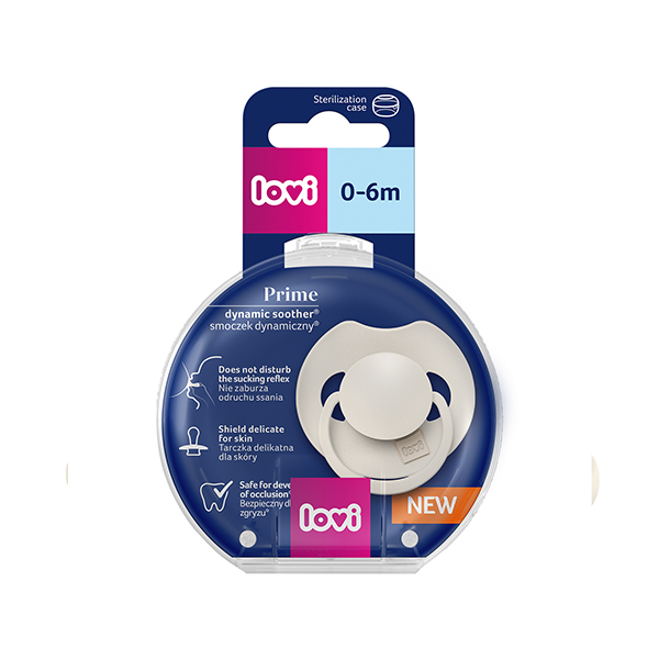 Suzeta silicon Dynamic PRIME Coconut, 0-6M 1 buc - 34/400, LOVI [ps:a01f0cc2-152e-421a-aa33-b29a3c8399bf]