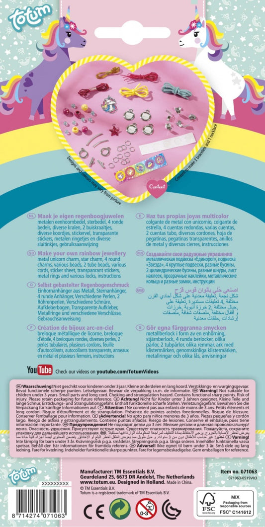 Set Creativ DIY Bijuterii cu Unicorni Totum - Default Title (1) [ps:a8766051-bc24-46da-bb84-06d9877a3ca8]
