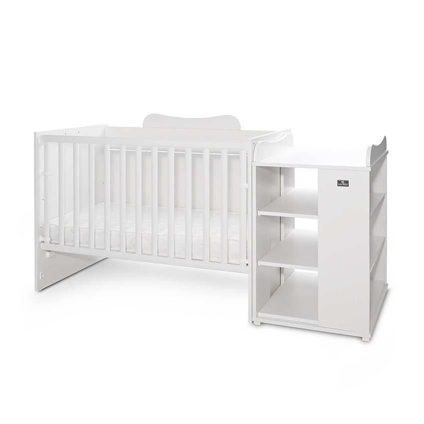 Pătuț Modular Multifuncțional Lorelli Multi, White Orchid - alb (1) [ps:d2fb355e-a006-4a8c-aed0-6934ef8f2bda]