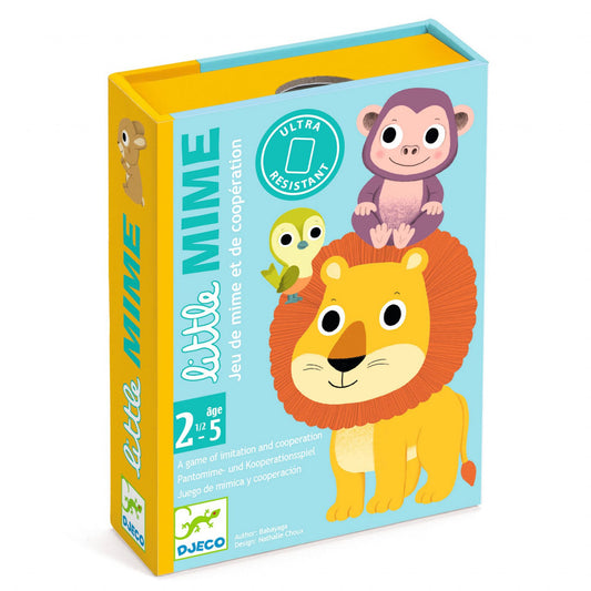 Joc de carti Toddler Little Mime, Djeco - Imagine 1 [ps:af020e5b-0199-4c8c-8097-a5997e30a939]