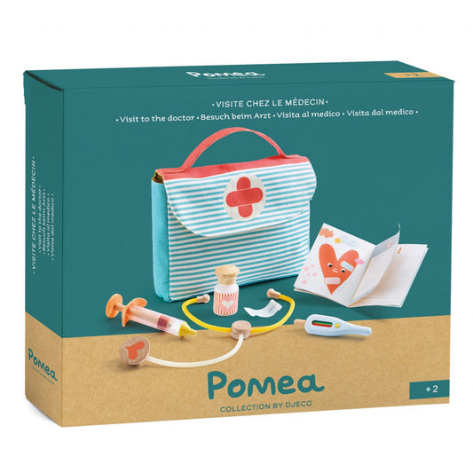 Colectia Pomea Set doctor, Djeco - Imagine 1 [ps:c11abdfe-3c87-4af3-8072-58d430d8bebd]