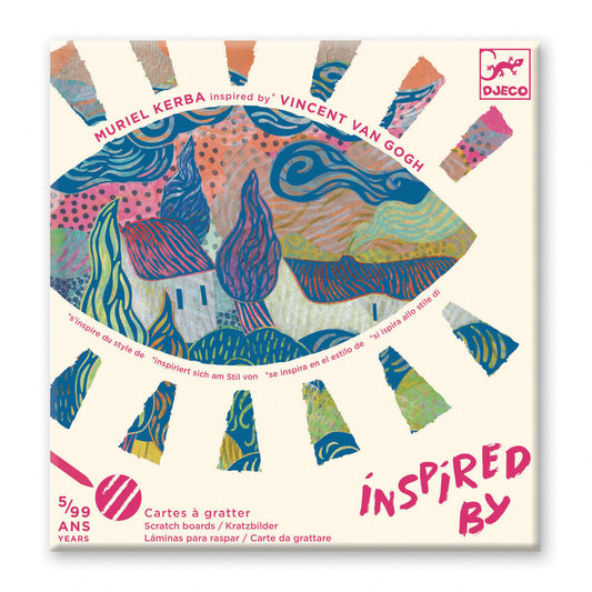 Atelier de razuit Fauvism Inspired by Van Gogh, Djeco - Imagine 1 [ps:dde01b7f-b74c-4a28-8f3a-f3eb76127100]