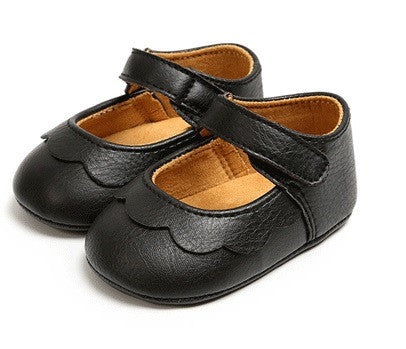 Pantofiori bebelus Drool (Culoare: Negru, Marime: 0-6 Luni) - Negru