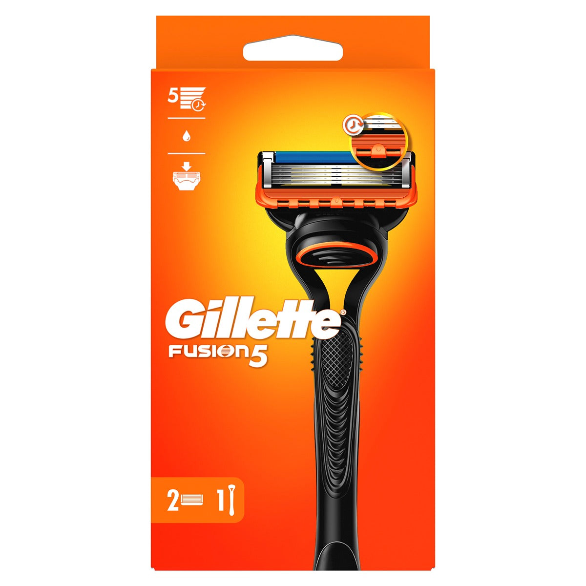 GILLETTE Fusion manual, aparat de ras, + 2 rezerve - Imagine 1 [ps:1c1a5a6d-9bd1-4282-96b7-964cc32e5ad1]