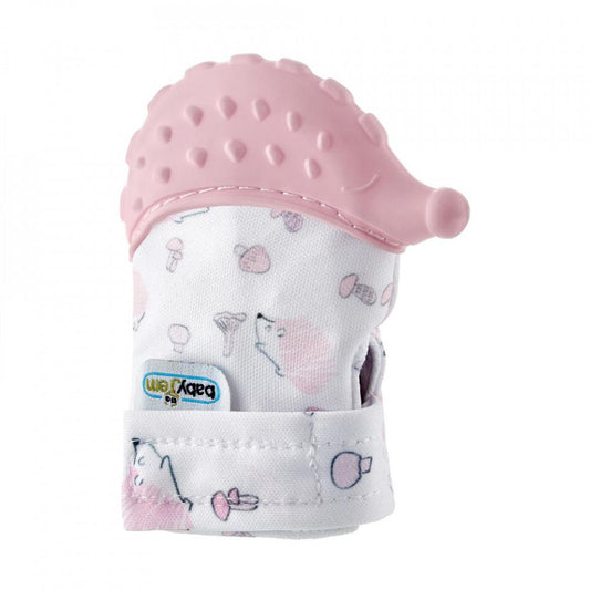 Manusa bebelusi pentru dentitie Scratch Gloves (Culoare: - Roz