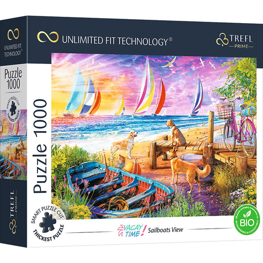 PUZZLE TREFL UFT 1000 BARCILE PE MARE - Imagine 1 [ps:64ce1ec8-530a-4747-803b-cd3ab4fe74b9]