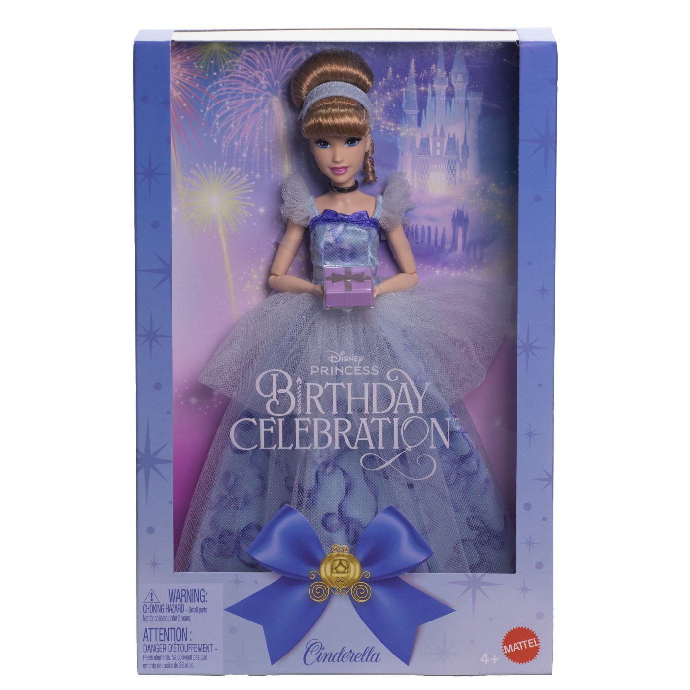 DISNEY PRINCESS PAPUSA CENUSAREASA 30CM ZI DE NASTERE Mattel - Imagine 1 [ps:bb52fc8e-8bdb-46d6-acdb-d20916eda86e]