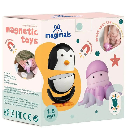 Joc cu magneti Magimals Pinguin si caracatita Clicstoys - Imagine 1 [ps:0dcddbbf-6697-474c-a7c2-c9bcea48c314]
