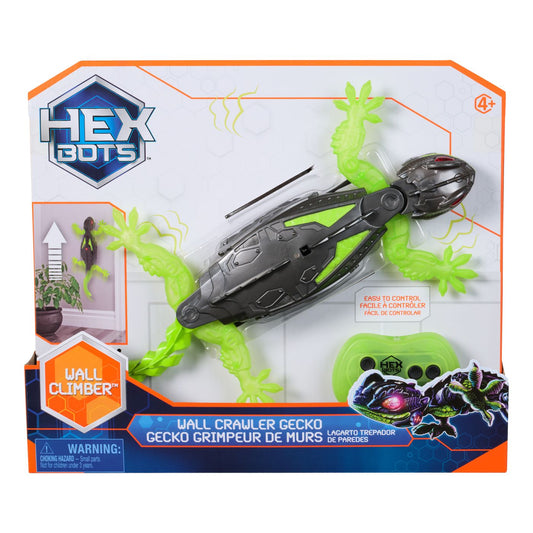HEX BOTS SOPARLA CATARATOARE GECKO VERDE CU TELECOMANDA - Imagine 1 [ps:ed14186b-3039-493c-b132-3749a860792b]