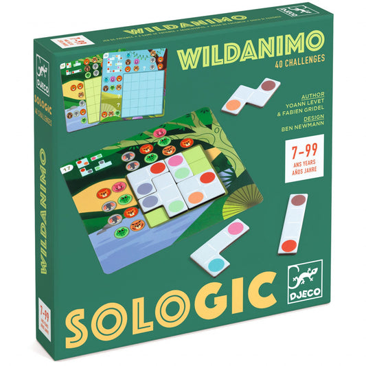 Joc de logica Animale salbatice, Djeco - Imagine 1 [ps:7bd3b644-322c-4b18-8457-eff11da7ec51]
