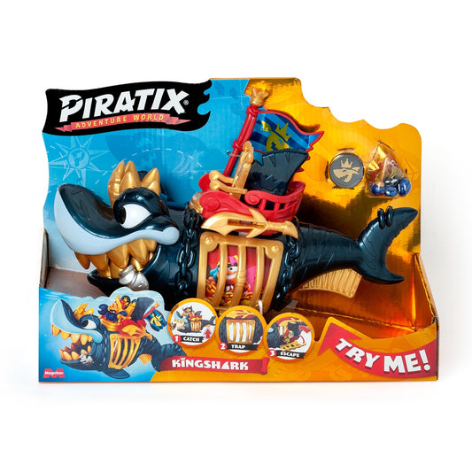 PIRATIX Kingshark Golden, figurine - Imagine 1 [ps:df1418b7-0ba9-4982-a3a3-e2e6654f47f5]
