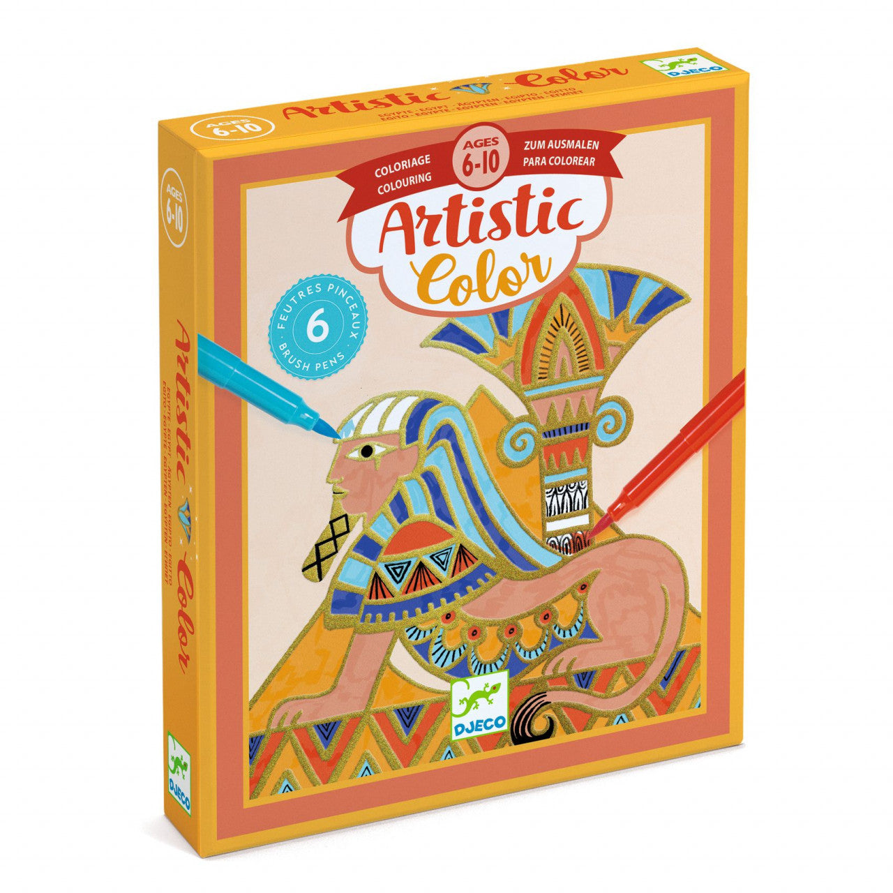 Set creativ de colorat Egipt, Djeco - Imagine 1 [ps:5ea55366-dc83-4e29-a2f4-7d7a59e20dca]