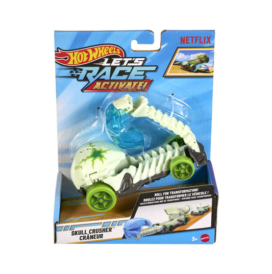HOT WHEELS LETS RACE ACTIVATE MASINUTA SKULL CRUSHER - Imagine 1