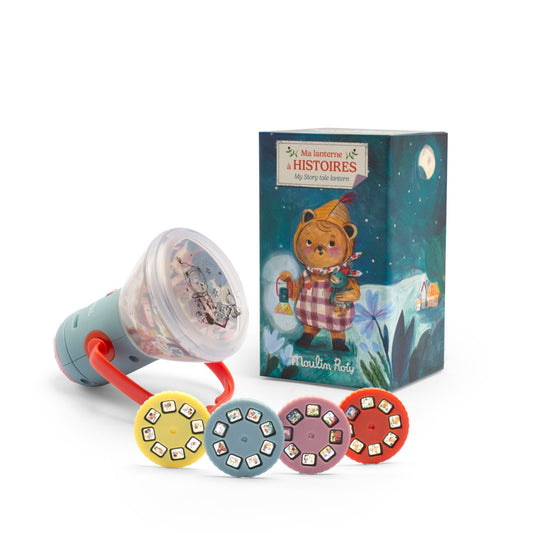Lanterna cu povesti Minouchkas, Moulin Roty - Imagine 1 [ps:ef133b3c-3f39-45bc-a55a-4284ca95cf82]
