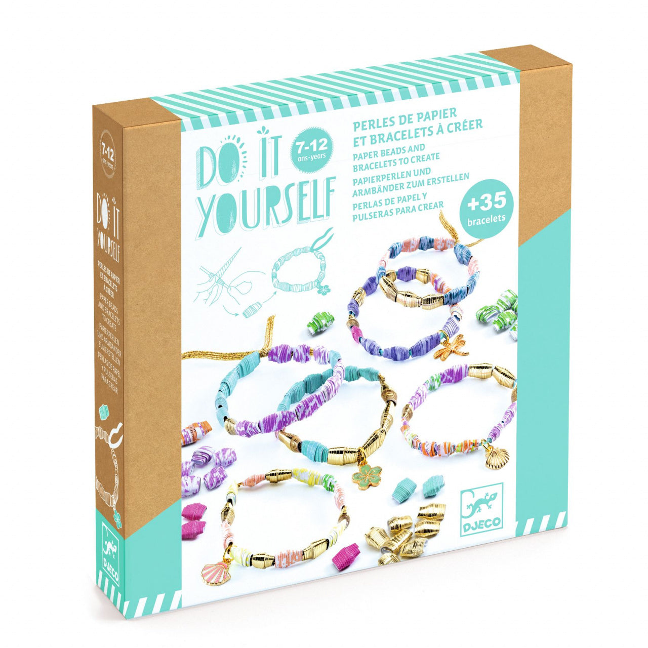 Joc creativ DIY bratari Elegant si auriu, Djeco - Imagine 1 [ps:399bf8e3-4964-4525-81b1-399003b07873]