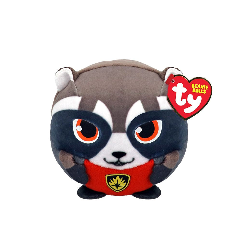 PLUS TY 8CM BEANIE BALLS MARVEL ROCKET - Imagine 1 [ps:bdfce21b-9a4a-4096-9301-71786977a01a]