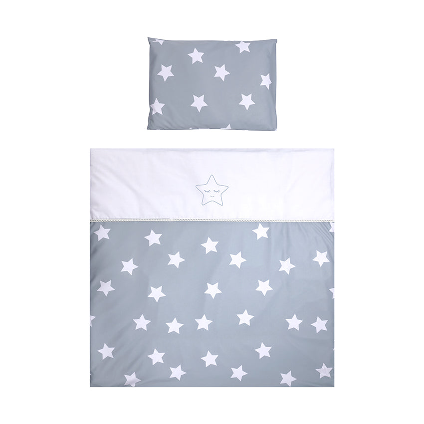Set Lenjerie Pat Balansoar Lorelli First Dreams, 7 piese - Blue Grey Mist Stars (1) [ps:c9b265c1-f353-4039-8761-b19bc896cb12]