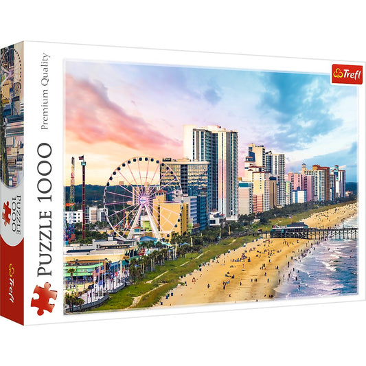 PUZZLE TREFL 1000 PLAJA MYRTLE - Imagine 1 [ps:545b8b01-4554-4ab7-9cb0-b7e3af00f4d2]