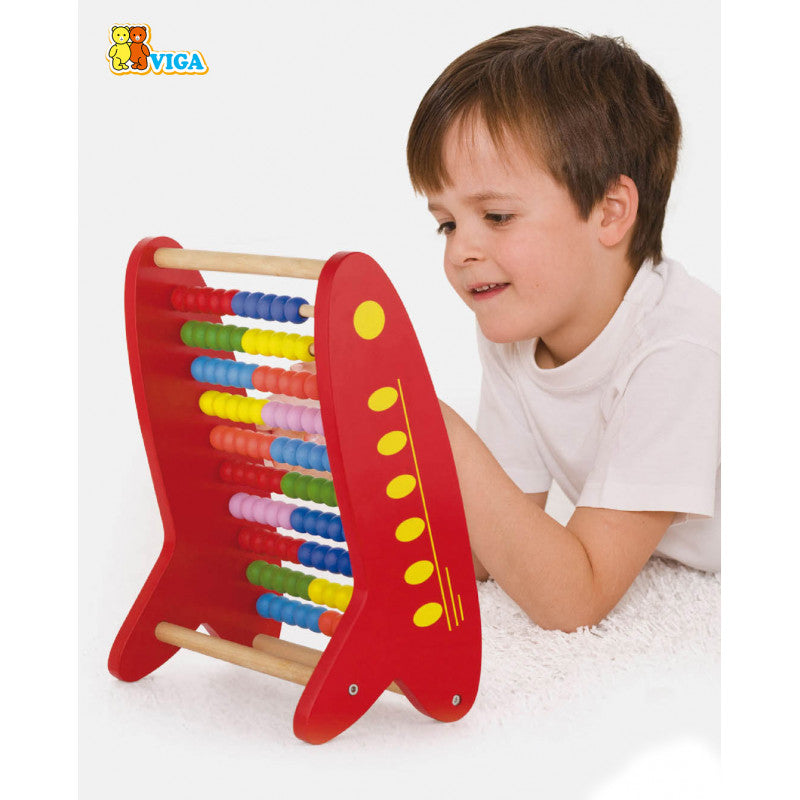 Abac colorat din lemn, Viga - Imagine 1 [ps:957cee2a-e48f-49af-af0d-c107f206a4dc]