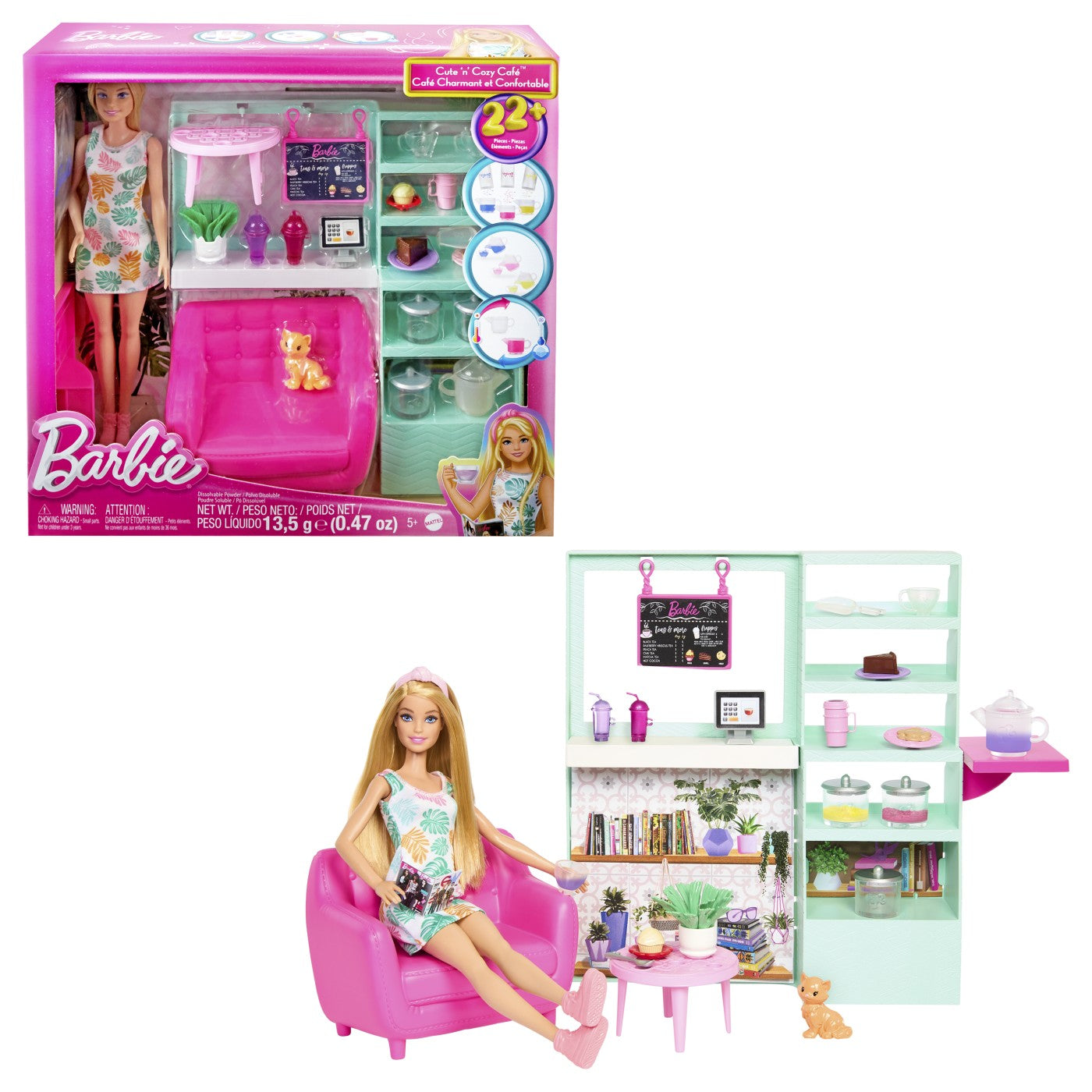 BARBIE SET PAPUSA BARBIE SI CEAINARIE Mattel - Imagine 1 [ps:c766db7b-ca4f-4658-b9a5-99f6f5a0a88d]