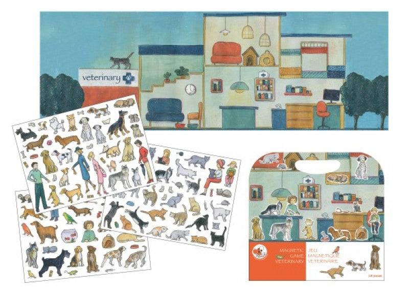 La medicul veterinar, set magnetic, Egmont Toys - Imagine 1 [ps:75c8a4e7-aaa9-4fb8-9b26-aa45c4ea94c8]