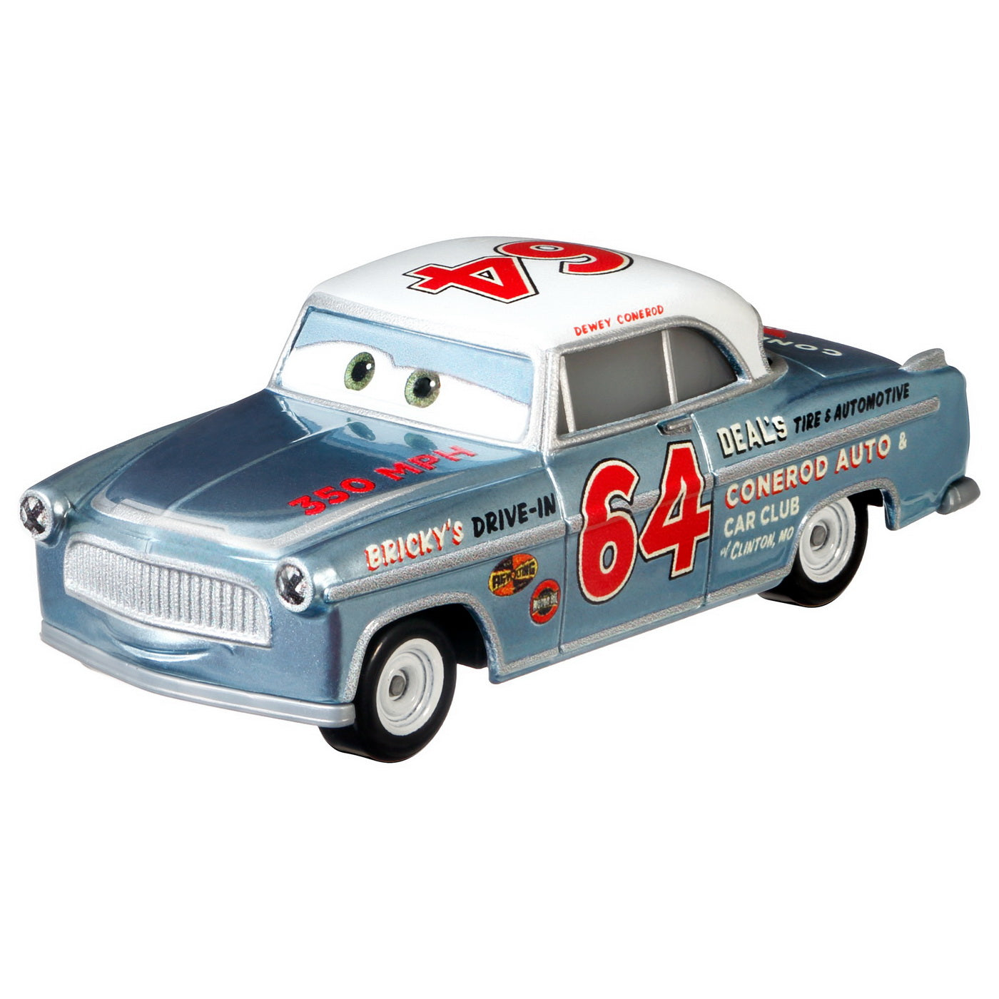MASINUTA METALICA CARS3 PERSONAJUL BRIAN SPARK Mattel - Dewey Conerod (1) [ps:fad6ae91-091d-4429-99af-8fbf41d675a2]