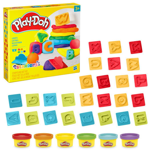 Play-Doh Set Forme Litere Hasbro - Jucărie Creativă - Default Title (1) [ps:4505d49c-89dd-4f46-83ae-9da1aa60046c]