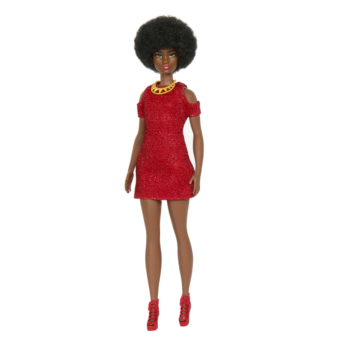 BARBIE FASHIONISTAS PAPUSA BARBIE MULATRA CU PAR AFRO [ps:80d4bc3e-e7c2-41be-bb4b-99c9f5e6c4ad]