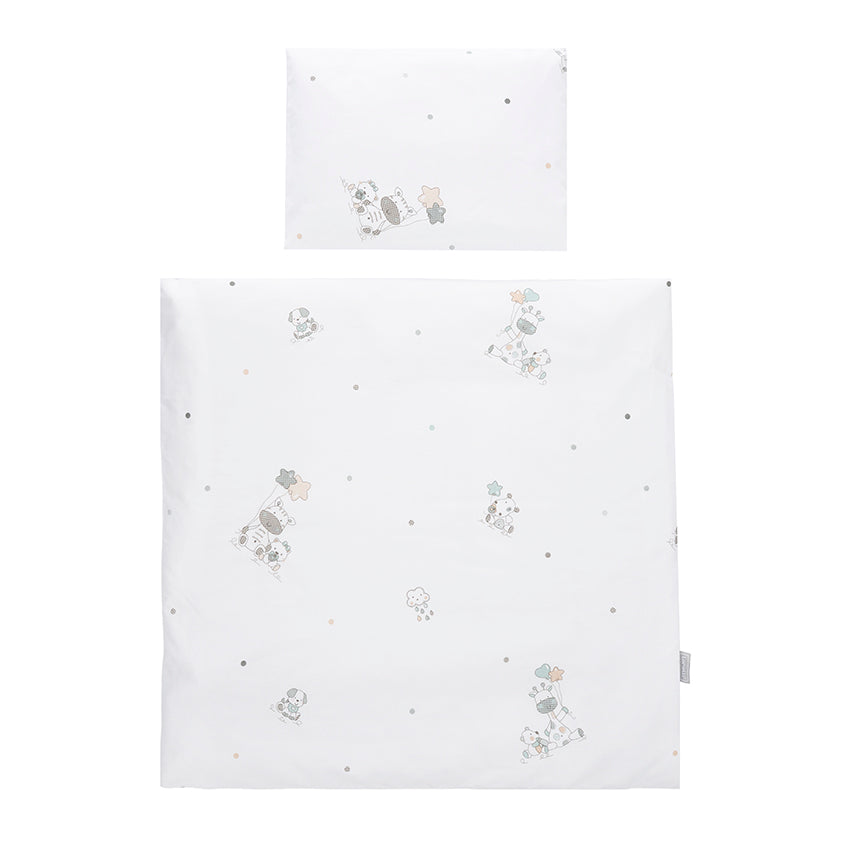 Set Lenjerie Pat 5 Piese Lorelli Eva Happy Friends Mint - Giraffe White (1) [ps:7a1df19b-ffc8-46e9-a0d1-0350aaa59dcd]