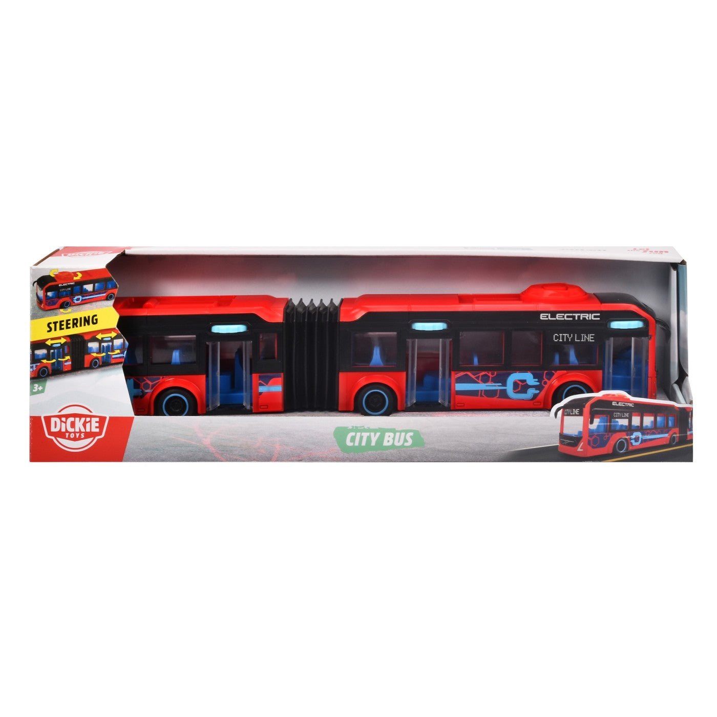 DICKIE VOLVO AUTOBUZ CITY BUS 40CM Simba - Imagine 1 [ps:01c9b470-40da-407e-9b52-1621e41e3710]