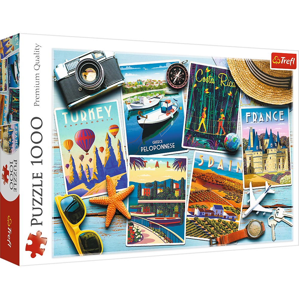 PUZZLE TREFL 1000 CARTI POSTALE - Imagine 1 [ps:48f70579-12b3-42b1-82a1-52bb8e18e91a]