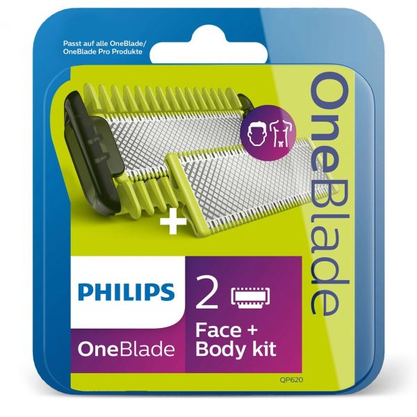 QP620/50 Kit lame inlocuibile OneBlade Philips OneBlade - QP620/50 (1) [ps:6ac86c61-f612-4831-8207-66a10dd695aa]