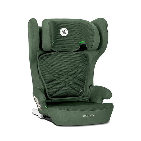 Scaun Auto Lorelli Rigel i-Size, Isofix, 100-150 cm, Black - Green (1) [ps:b3f686d4-fe34-40bc-b42d-06f99f4e78d0]