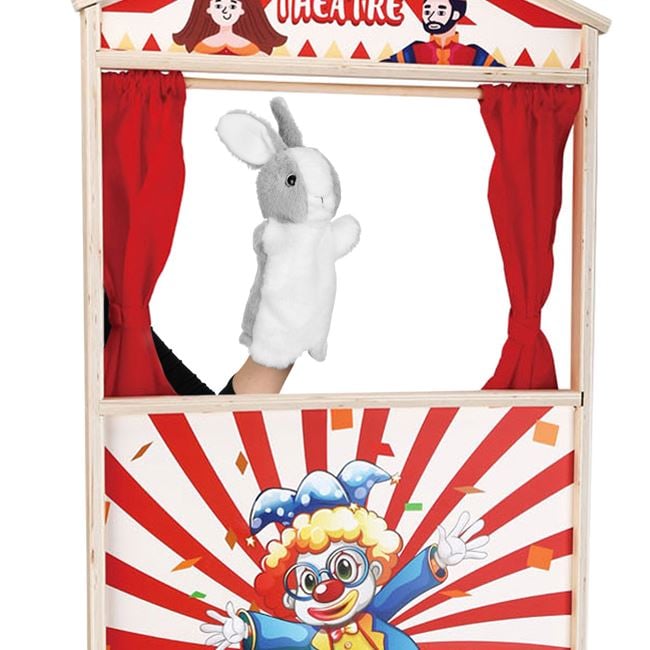 Iepuraș Gri din Plus pentru Teatru de Păpuși Jumbo, 28cm - Default Title (1) [ps:19ab7839-8d0a-4ae2-96aa-3f19c513c717]