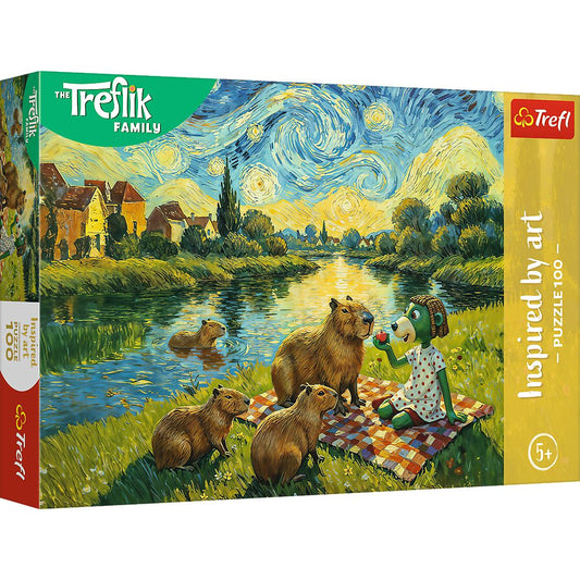 PUZZLE TREFL 100 FAMILIA TREFLIK INSPIRAT DE ARTA - Imagine 1 [ps:347dc251-aa5e-4e94-8874-ed160892342a]