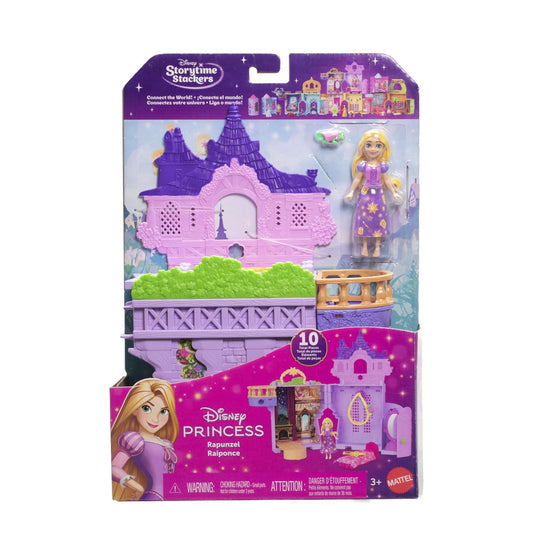 DISNEY PRINCESS SET CASTELUL LUI RAPUNZEL CU ACCESORII - Imagine 1