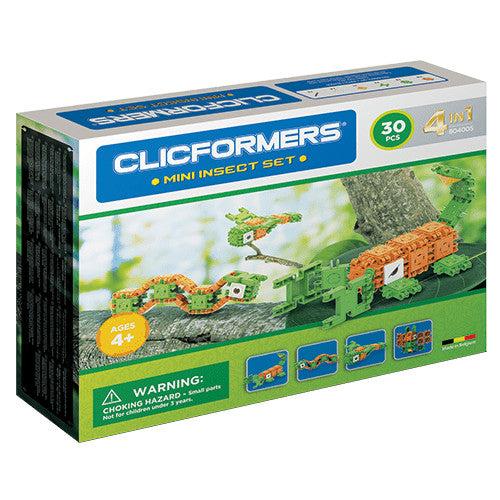 Set de construit Clicformers- Insecte, 30 piese Clicstoys - Imagine 1 [ps:a83f4729-5cea-43f9-bbfb-4a9b75d4695e]