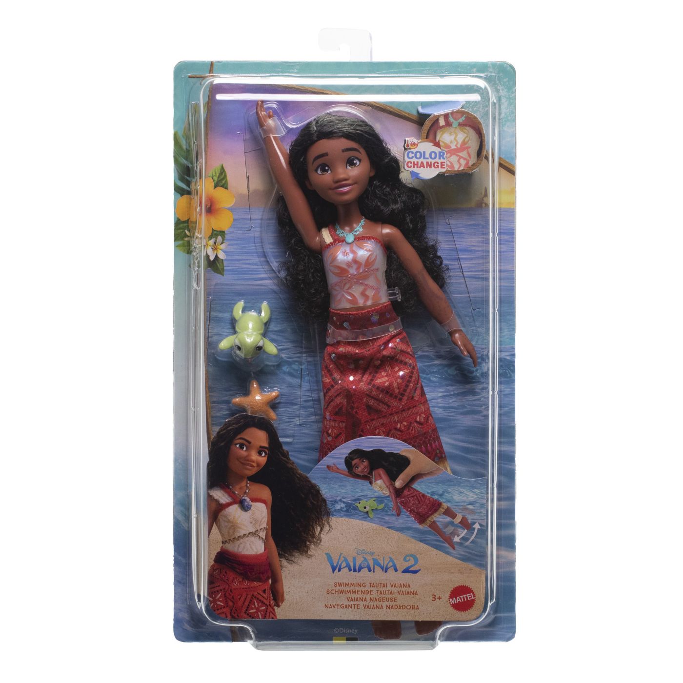 DISNEY VAIANA 2 COLOR CHANGE SET PAPUSA VAIANA INNOT CU - Imagine 1