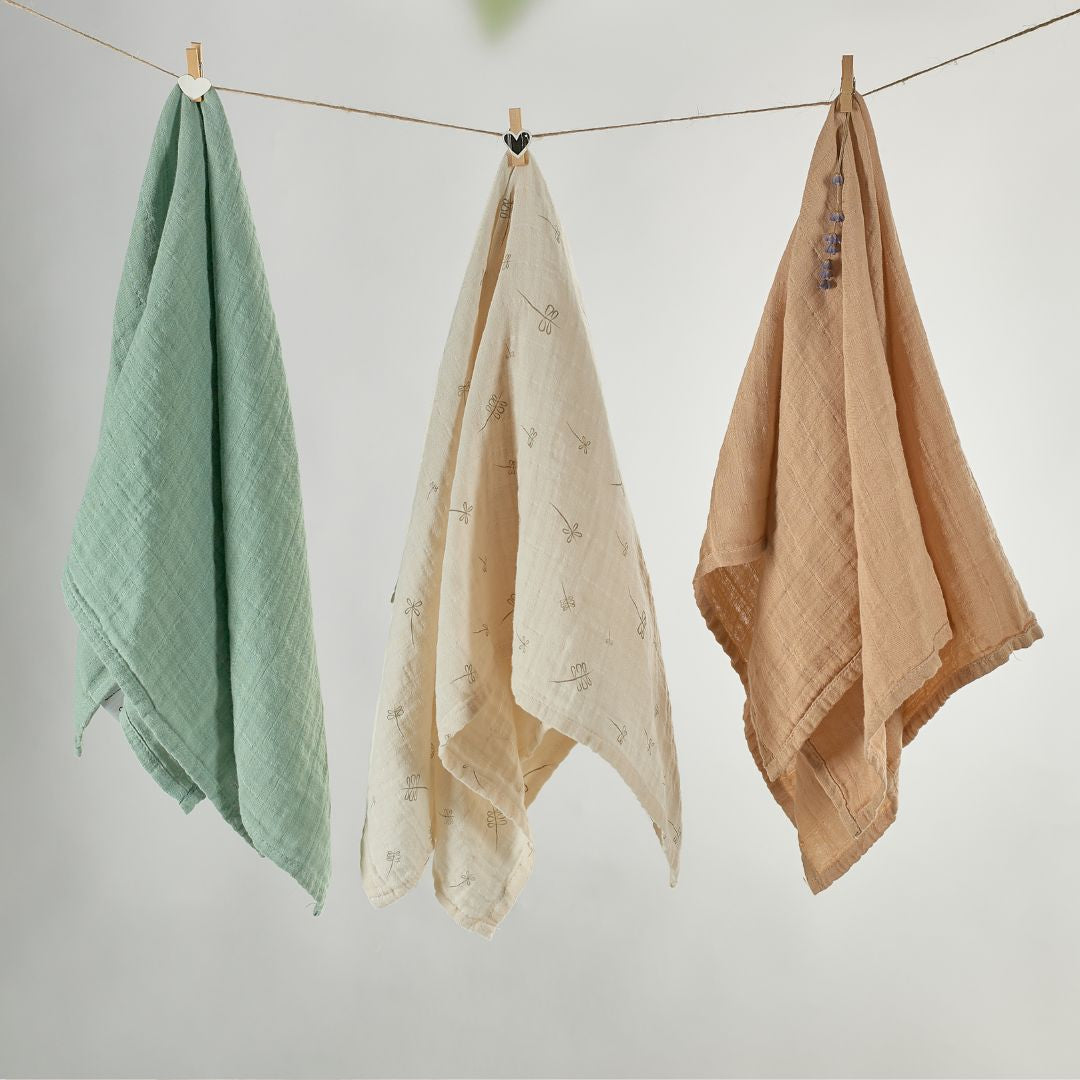 Set 3 Museline Bumbac Organic ONINO HUG.me, 60x60cm, GOTS - Pure Nature (1) [ps:93bc8178-ce93-4004-aaf9-589ad8fb7ca2]