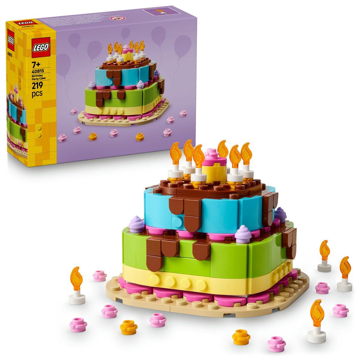 LEGO Tort pentru Petrecerea de Zi de Naștere 40815 - Default Title (1) [ps:cbe3e0c5-891a-4527-b496-3213e1615c36]