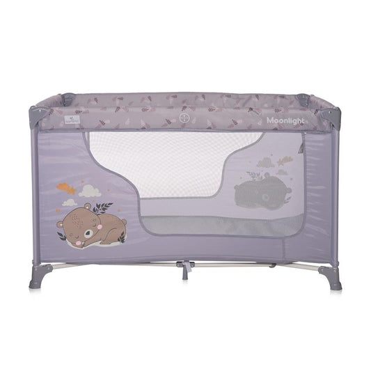 Pătuț Pliabil Lorelli Moonlight, Mellow Rose Fellows - Grey Dream (1) [ps:b1308eea-c650-42c3-9879-ab99141c8d31]