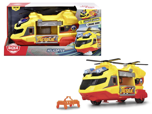 DICKIE ELICOPTER DE SALVARE CU SUNETE SI LUMINI 30CM Simba - Imagine 1 [ps:183098b6-335f-44b3-b25f-b35d03ae5f09]