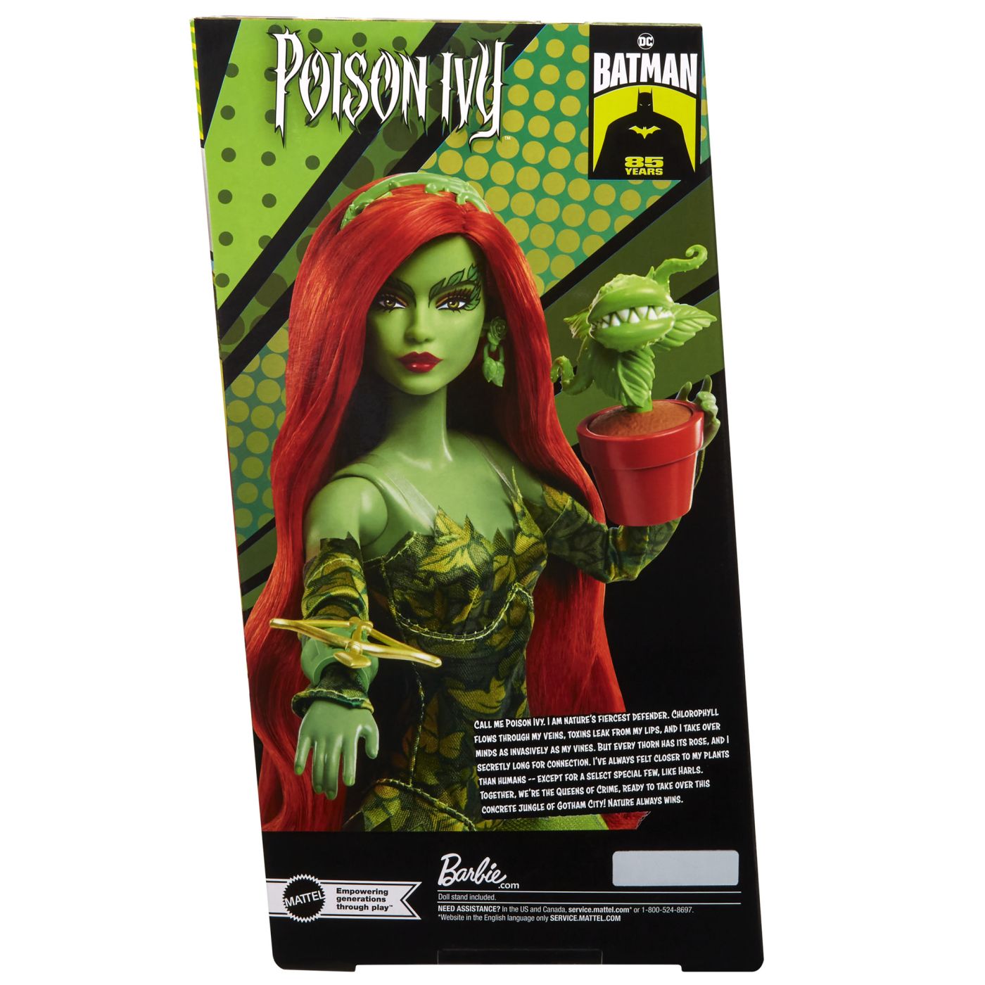 Papusa Barbie Signature Poison Ivy Batman '85 - Mattel - Default Title (1) [ps:f4592155-511c-4e8a-8b59-92deca2145b9]