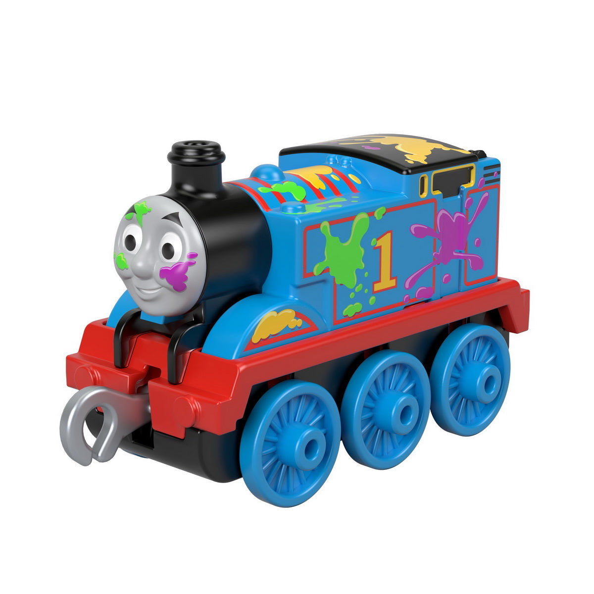 THOMAS LOCOMOTIVA PUSH ALONG CU PETE COLORATE Mattel - Pete Colorate (1) [ps:487021fd-f308-45fb-9b17-51b696c2cc16]