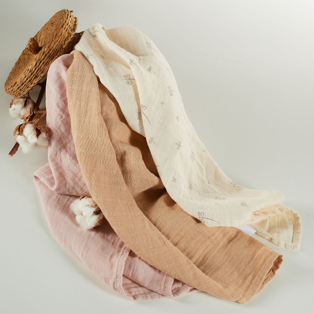 Set 3 Museline Bumbac Organic ONINO HUG.me, 60x60cm, GOTS - Pure Bloom (1) [ps:2aebea70-2293-45c0-a9cb-018eeea505dd]