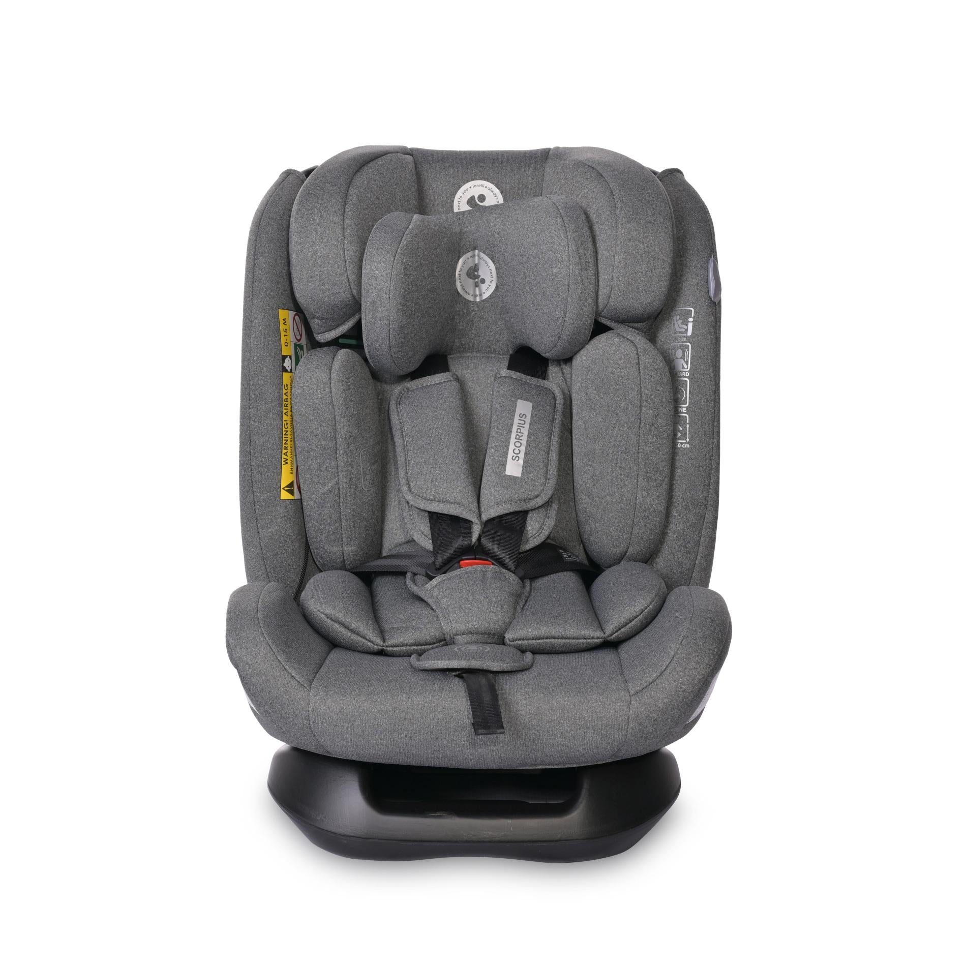 Scaun Auto Lorelli Scorpius i-Size, 0 luni-12 ani, Beige - Grey (1) [ps:2948cbe3-c203-493e-b65a-ec6ad26a2d87]
