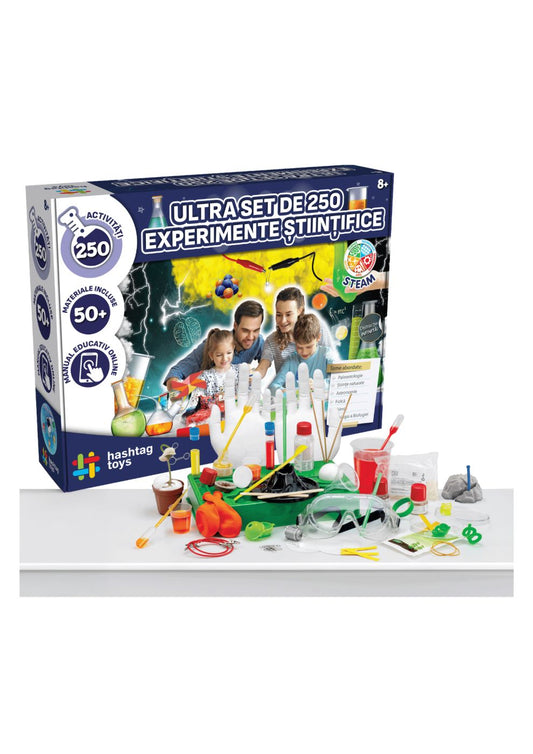 ULTRA SET DE 250 EXPERIMENTE STIINTIFICE VIVA TOYS - Imagine 1 [ps:5ba361a2-209c-41bd-9c34-b21f94b746c5]