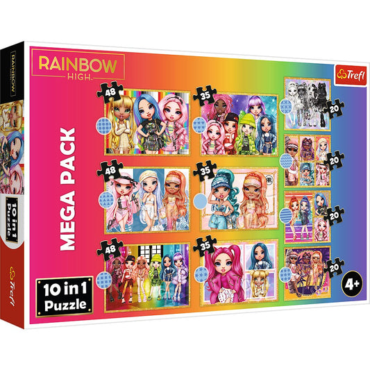 PUZZLE TREFL 10IN1 RAINBOW HIGH PAPUSILE FASHION - Imagine 1 [ps:a42a59fc-8726-4bc8-b8d6-8c0bc05f3700]
