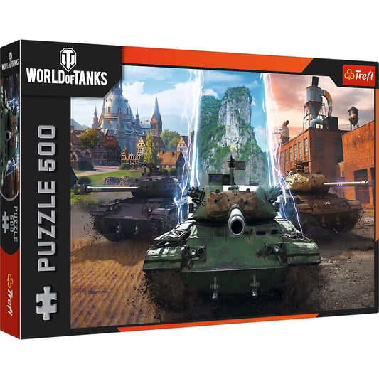 PUZZLE TREFL 500 WORLD OF TANKS TIMP PENTRU ACTIUNE - Imagine 1 [ps:aa7dfd83-2c8f-4a09-8444-6fc29c885ef4]