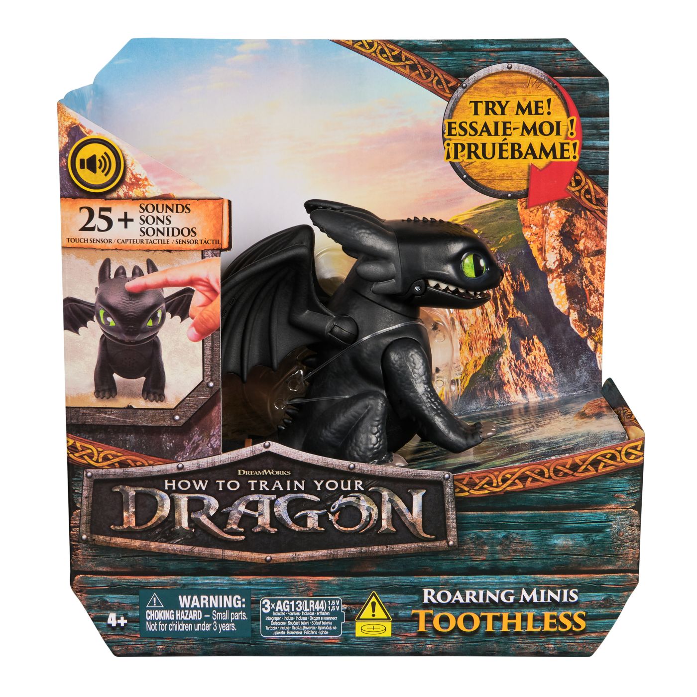 CUM SA ITI DRESEZI DRAGONUL FIGURINA DRAGON TOOTHLESS CU - Imagine 1